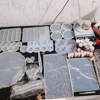 ريزن • قوالب سيلكون • الوان كرستاليه