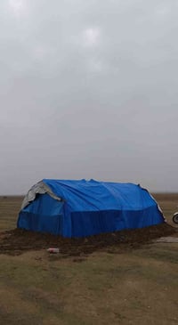 خيمة للبيع هية وكهربائياتة كاملة خيمة تجي اتشوفو بعينك وتدلل السعر 200...