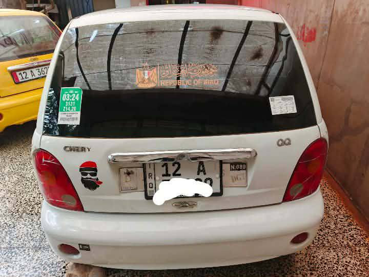 السلام عليكم ،،،
QQ  للبيع
موديل 2012
رقم نينوى مصطرة
هزة جديدة.
سنوية عضم جديدة الى 32
تبريد بس تكمل غاز❄️
سيارة حيييل نضيفه 
بيها تقليمات بصيطة 
كير مكينة نضاف
وارمنية كلها شركة
ناعسة حييل
شرط التحويل من الشرعي و وكالة اني اسوي
سعر السيارة 34 ورقه $ وبي شوية مجال
***********
***********
