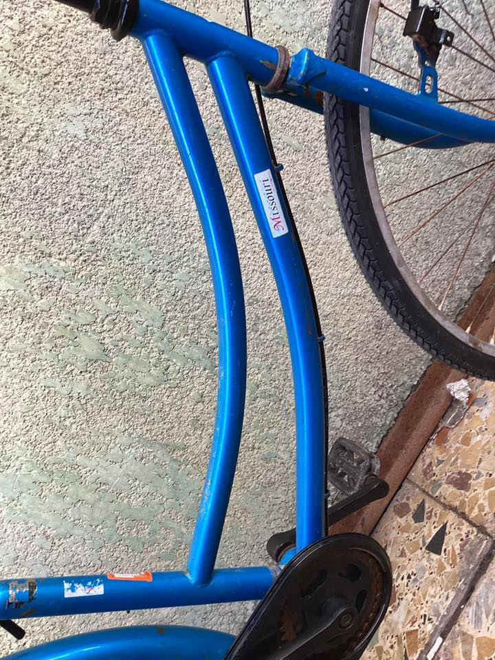 بايسكل سياحي حجم 26تاير وره نضيف والكدام مبدل زوج جوبات بريك خلفي + (امامي موجود) مدكر كدام موجود بي شخوط البايسكل سعره65وبي مجال بسيط مكاني بصره القبله ***********
