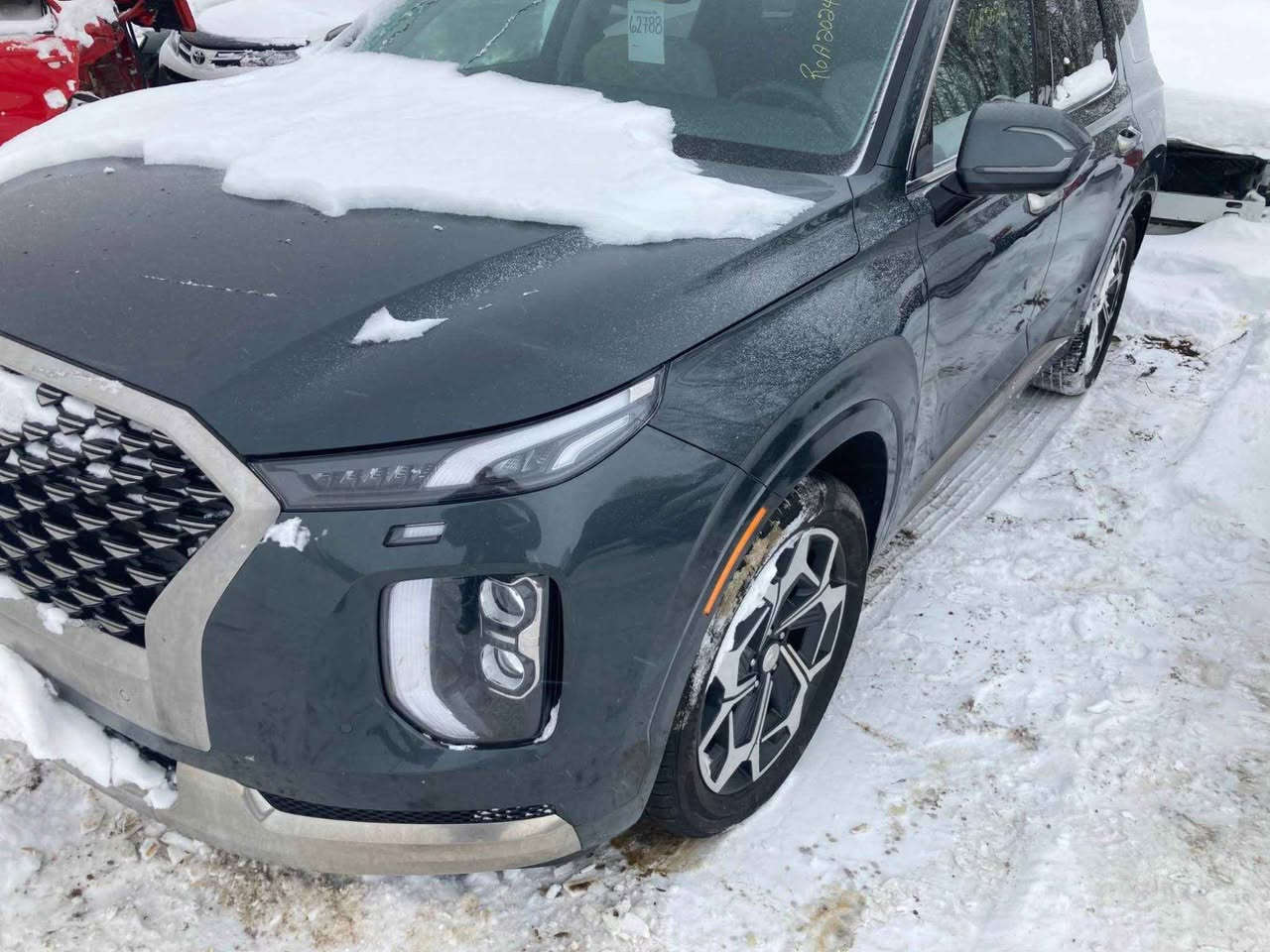 السلام عليكم هونداي باليسيد 2022 للبيع رقم اربيل بسمي
مكانها كربلاء السياره حادثها قطعتين كلير فقط بدون ارباك 
فول كلكرافي جديدة بمعنى الكلمة 
رقم الهاتف ***********
