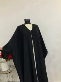 عبايه • فري سايز • اسود فحم
