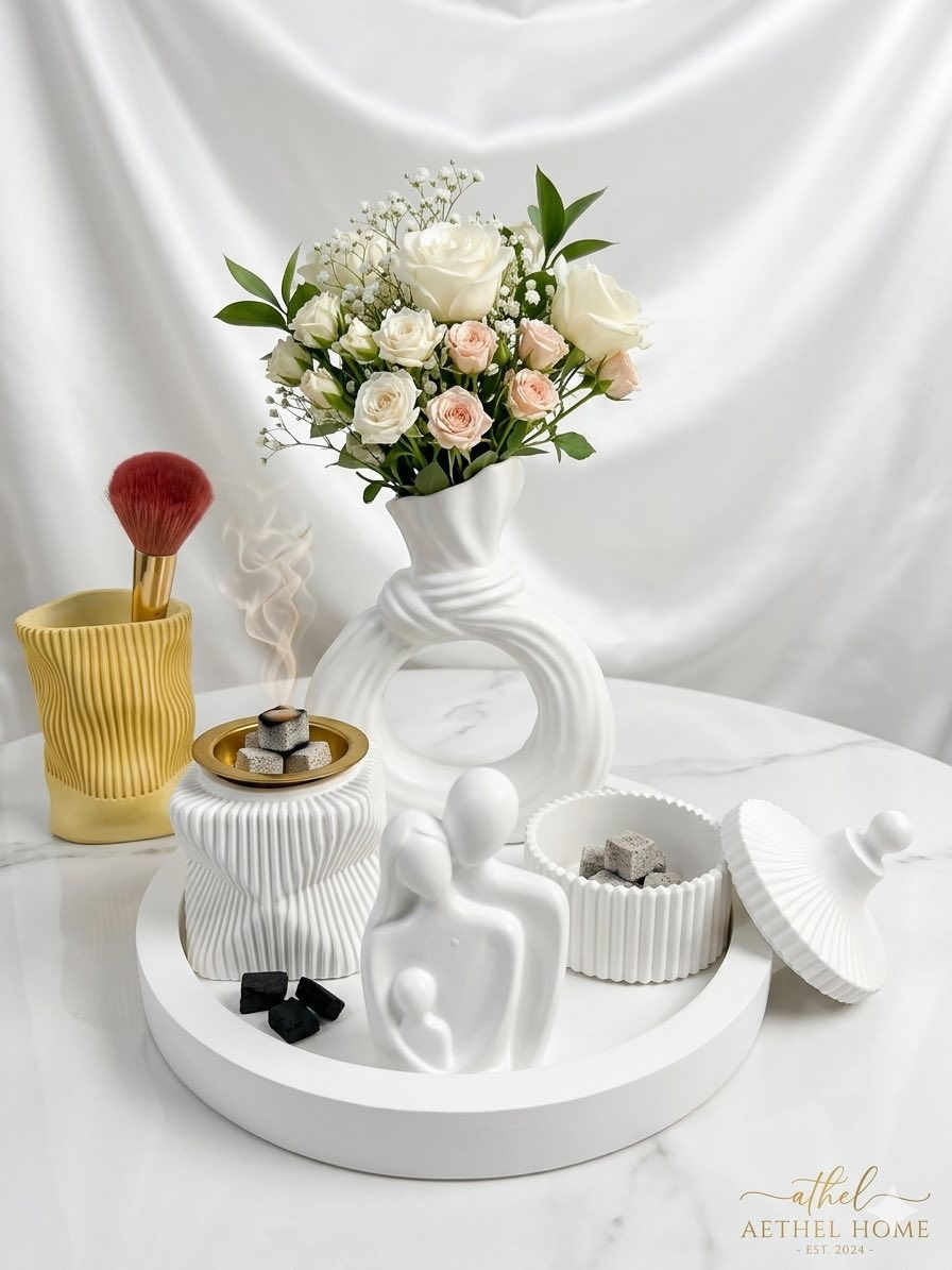 العنوان: لمسة بسيطة.. تغيير كبير! ✨
أحياناً، فازة واحدة في المكان الصحيح تغنيك عن تغيير الأثاث بالكامل. اكتشف تشكيلتنا الجديدة من التحف العصرية التي تدمج بين بساطة التصميم وهدوء الألوان.
• مناسبة للمكاتب، غرف المعيشة، وطاولات الطعام.
• ألوان ترابية وهادئة تريح العين.
• هدية مثالية لمن تحب (أو لنفسك!).
اسعار مناسبه للحجز التوصل عبر الرسائل


**إذا كنت صاحب هذا الإعلان وتريد حذفه لأي سبب، رجاءا أرسل رسالة إلى الدعم الفني**