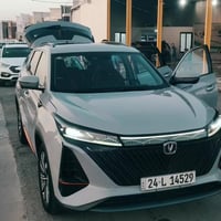 شانجان  cs75بلاص موديل 2025 رقم دهوك باسمي  ماشيه 78 الف  مكان السياره...