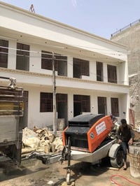 من عمل شركة الطيف الهندسي  تم تصفير ارضية في منطقة حي العدل  ويانه تكد...