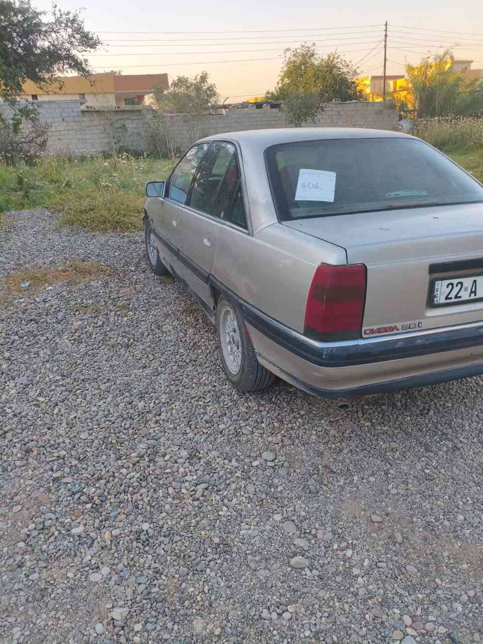السلام عليكم للبيع أوبل اوميكا موديل 92 محرك وكير وكسل شرط كهربائيات كلها شغاله باتري جديد تايرات 4 جدد صبغ بلادي سعر 33 وبيها مجال مكان صلاح الدين تكريت العلم الإتصال على الرقم ***********
