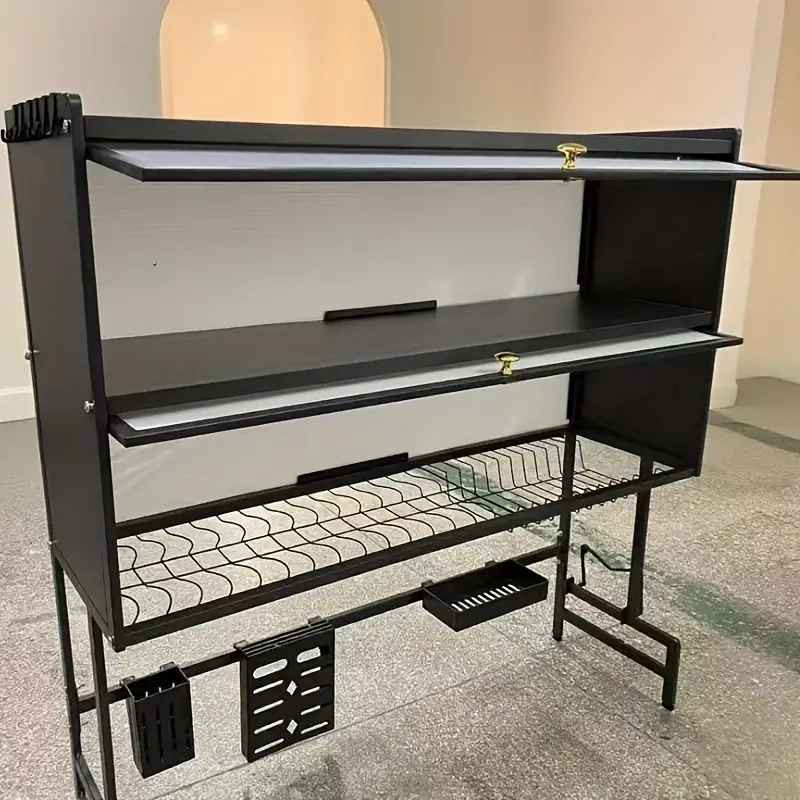 ستاند صحون مزدوج فوق السنك يوفر مساحة أكبر للمطبخ مع تنظيم أنيق للأواني. متين، مقاوم للصدأ، وسهل التركيب — حل عملي لكل مطبخ.
ستاند صحون فوق حوض المطبخ (سنك) مزدوج بباب زجاجي
الاستخدامات
مثالي لتنظيم وتجفيف الأطباق بعد الغسيل بشكل مرتب ونظيف.
يساعد على استغلال المساحة فوق السنك لتوفير مساحة إضافية على سطح المطبخ.
مناسب لترتيب الصحون، الأكواب، الملاعق، والأواني بشكل آمن وسهل الوصول. بغداد, العراق


**إذا كنت صاحب هذا الإعلان وتريد حذفه لأي سبب، رجاءا أرسل رسالة إلى الدعم الفني**