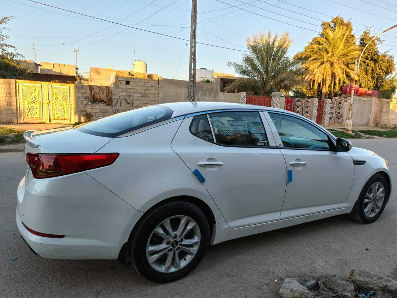 سلام عليكم
سياره اوبتما كفاله عامه صبغ فتح تبديل بيه بارد مقدمه البنيد  
سياره خير من الله  تبريد حدادية محرك كير  كله جديد محرك 2000
اشاره بل مري
يدات نيكل داخل وخارج 
تبريد لمس 
رقم نجف 
مكاني ذي قار
***********
