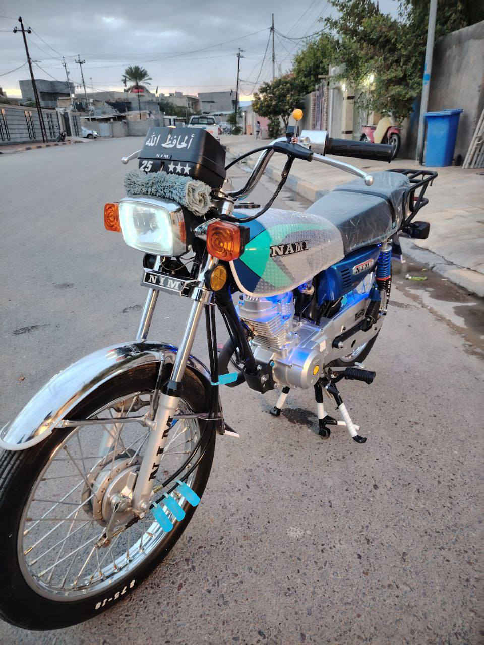 سلام عليكم نامه للبيع موديل 25 الماطور مكفول كفاله عامه  برغي مناقصه السعر 750وبي مجال لشراي للأستفسار الأتصال علئ رقم ***********
