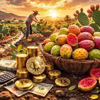 تين شوكي هجين • استثمار زراعي • استثمار مستدام