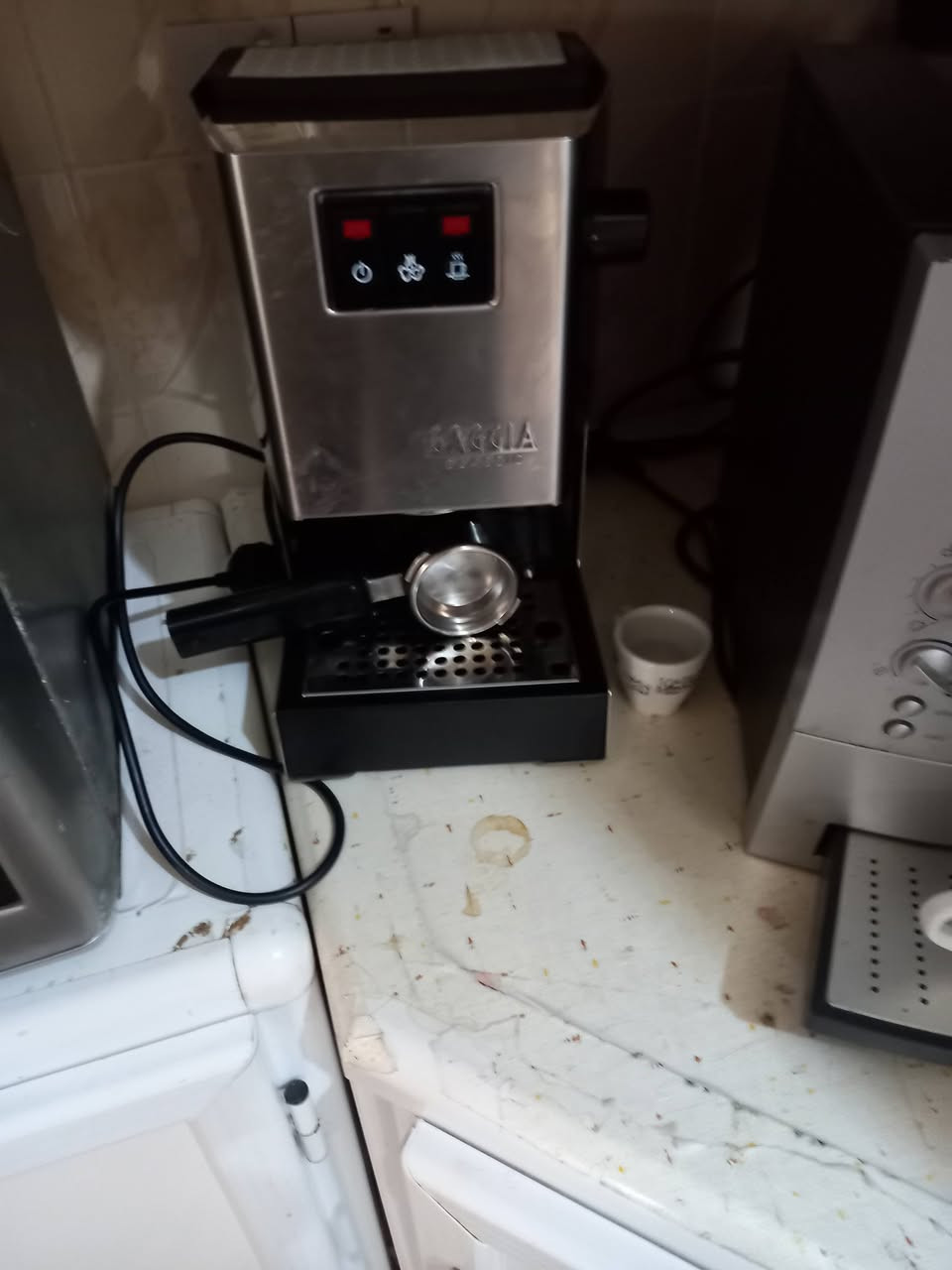 جهاز قهوه gaggia باهذه شكل مع ثلاث باسكت مع توصيل225الف


**إذا كنت صاحب هذا الإعلان وتريد حذفه لأي سبب، رجاءا أرسل رسالة إلى الدعم الفني**
