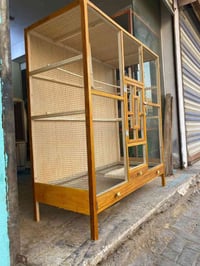 محمية  الطيور الزينة متاح خشب روسي  ثقيل شغل تزكام التفاصيل  الارتفاع ...