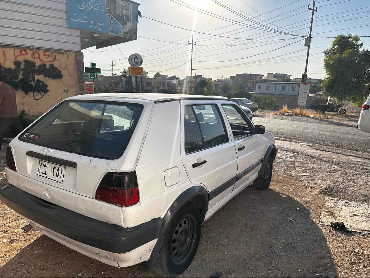 سڵاوی خوای گەورە لە هەموو لایەک  ئەم سەیارە بۆ فرۆشتن گۆڵف سعری ٧ونیو قفڵ  بەشەرتی ئەوەی دزیار نەبێت و ماڵی کەس نەبێت شوێن سلێمانی نزیک
نەخۆشخانەئ شۆرش 

*********** السليمانية, العراق
