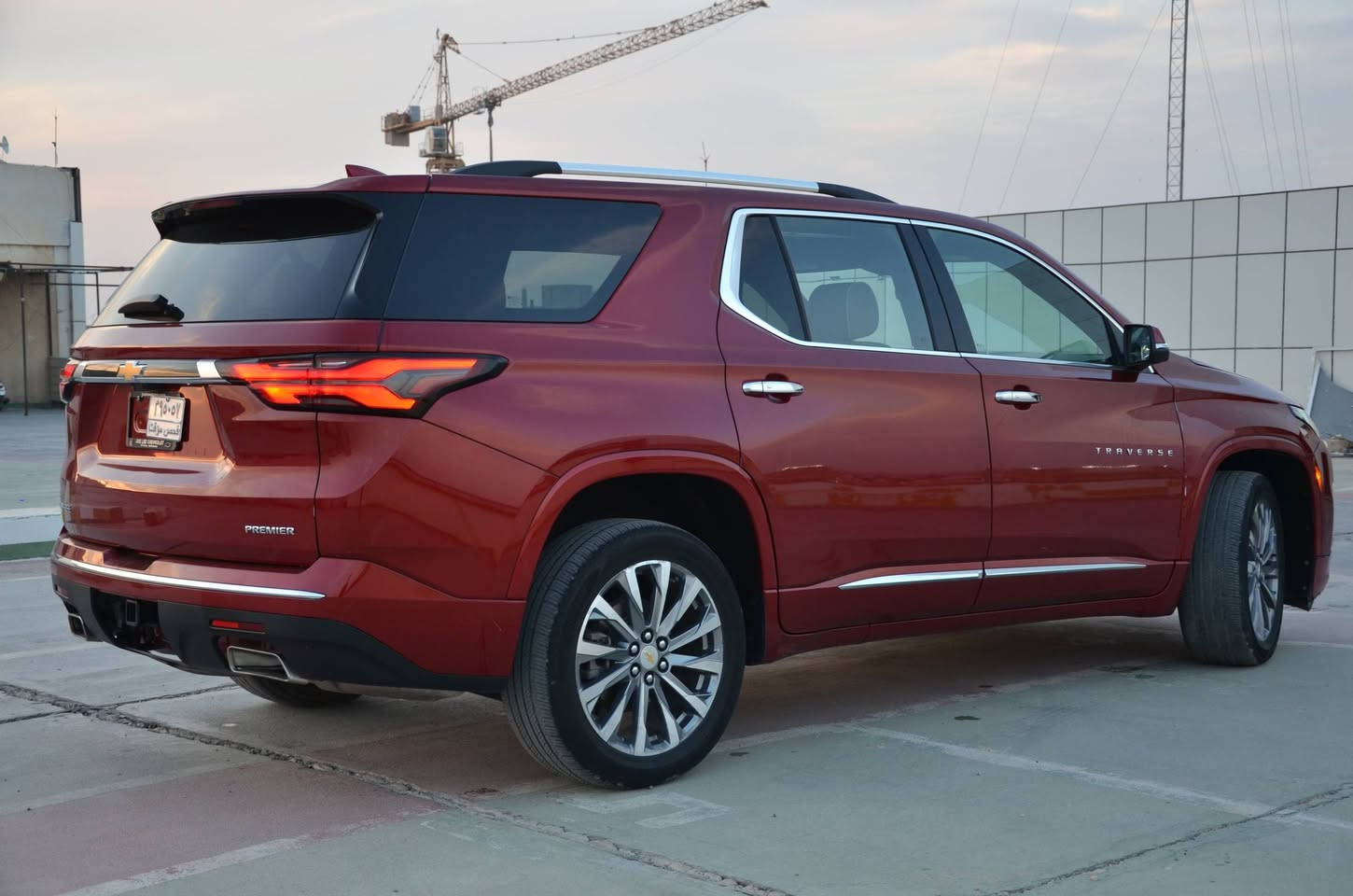 السلام عليكم 

شوفرليت ترافرس بريمير ٢٠٢٣
رقم بغداد 11
بدون صبغ بدون تبديل
للأستفسار الإتصال ***********
