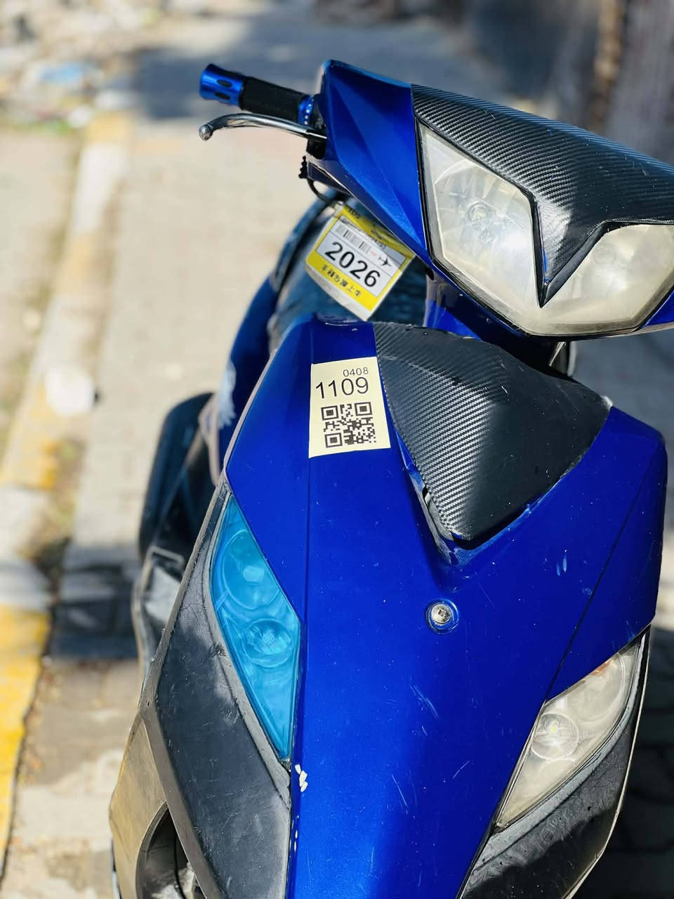 سلام عليكم دراجة للبيع دراجة نضيفة كفرات بلادية دراجة كلهة بلادية كهربايات شغالة كلة فول السعر 500او بيهة مجال الحسينية مال راشدية ***********
