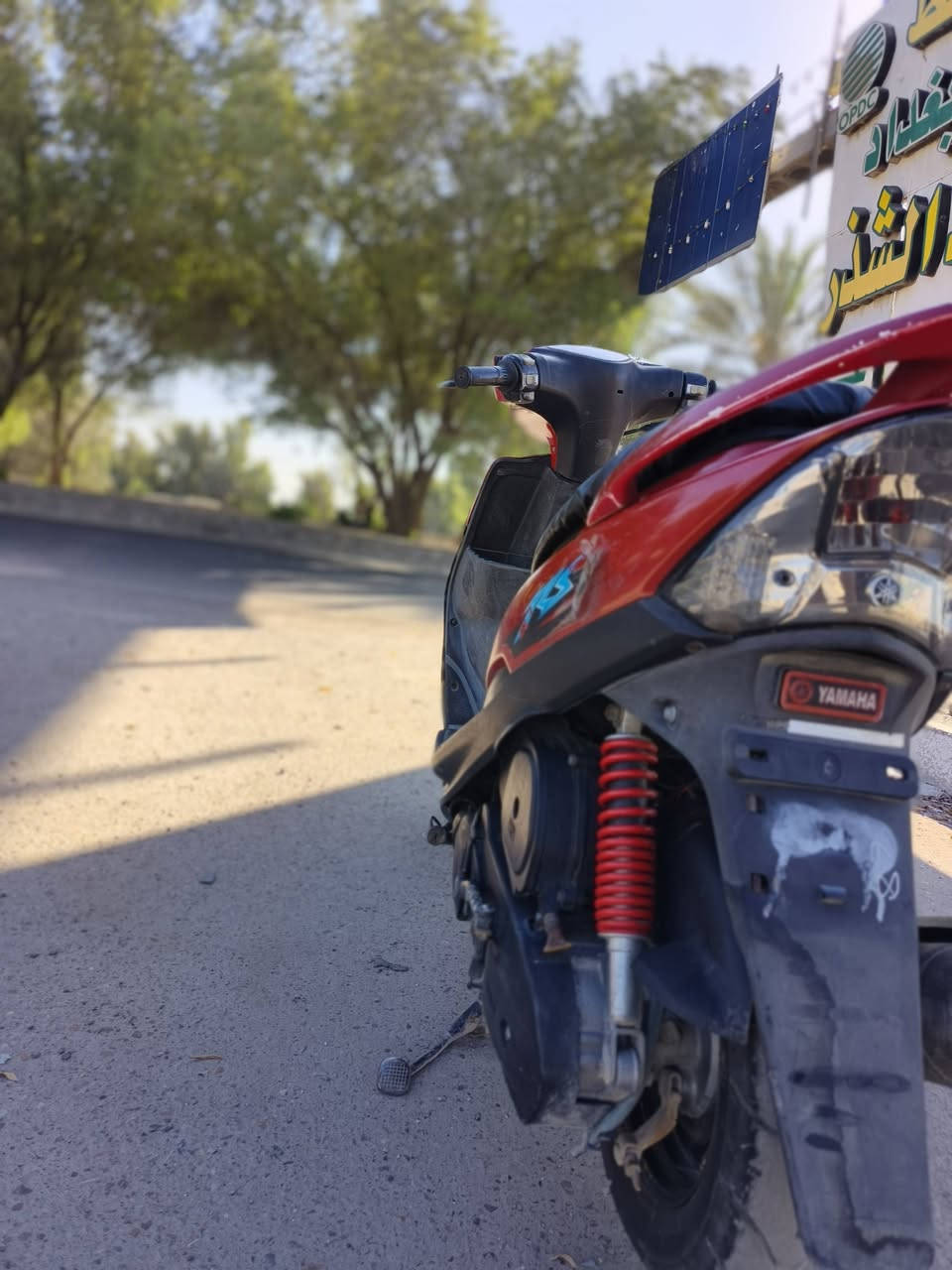 دراجه للبيع نضيفه محركها ممفتوح دراجه بلاديه الاستفسار واتساب ‭0775 336 6281‬
