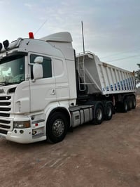 شاحنة • سكانيه • تريلة • قاطرة • مقطورة • Scania • شاحنة سحب • 2013