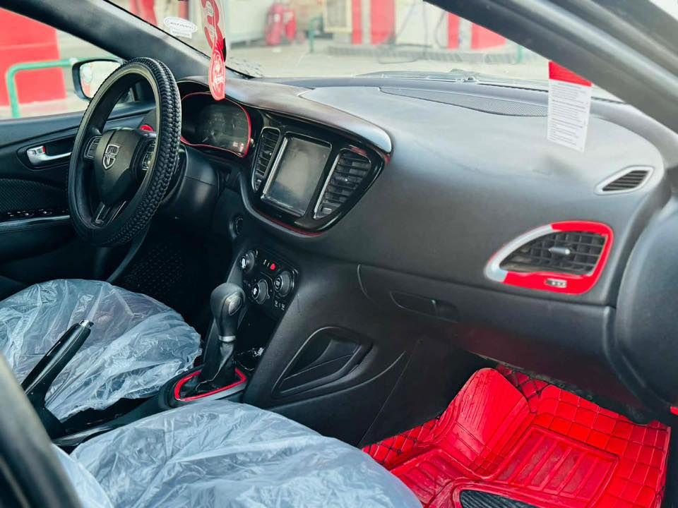 دوج دارت 2016 جاهزه من كلشي رقم اربيل الدولي تحويل وكاله شرط بيها٢  قطعه صبغ  حادث امريكا فقط خشم البنيد هنا ب عراق جاملغ امامي بدون  قطره دواخل كير محرك تبريد كهربائيات شرط  المحرك المرغوب ٢٤٠٠ شاشه اعطال شاشه الكبيره السياره خير من الله جاهزه 
***********
