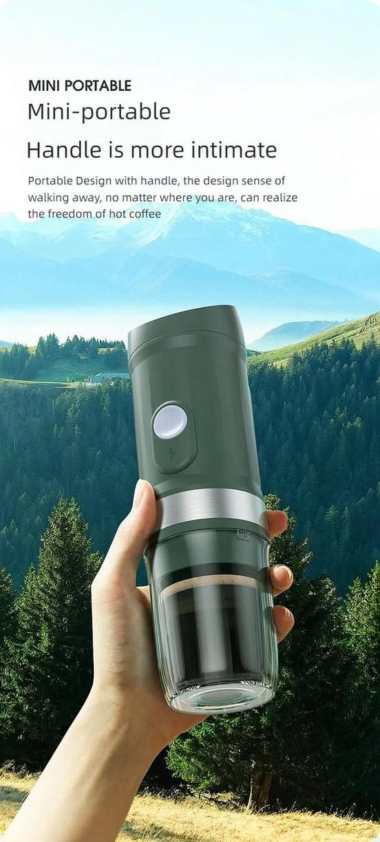 مجموعة كوفي ماي كاب بروماستر: انطي سعرك يم اعلى سعر ابيع
ماكينة قهوة محمولة تعمل بالكبسولات، ماكينة تحميص قهوة نصف أوتوماتيكية
ضغط قوي: تعمل بضغط يصل إلى 20 بار لاستخلاص إسبريسو غني وكريمي. 
تسخين ذاتي: تتميز بخاصية تسخين الماء بسرعة فائقة دون الحاجة لمصدر حرارة خارجي. 
متعددة الاستخدام: تدعم التحضير باستخدام كبسولات القهوة (مثل نسبريسو) ونوع اخر من الكبسولات فهي متميزه بنوعين كبسولة
أو القهوة المطحونة. 
محمولة: تصميم مدمج وخفيف الوزن، مما يجعلها مثالية للاستخدام أثناء التنقل، في السيارة، أو المكتب.


**إذا كنت صاحب هذا الإعلان وتريد حذفه لأي سبب، رجاءا أرسل رسالة إلى الدعم الفني**