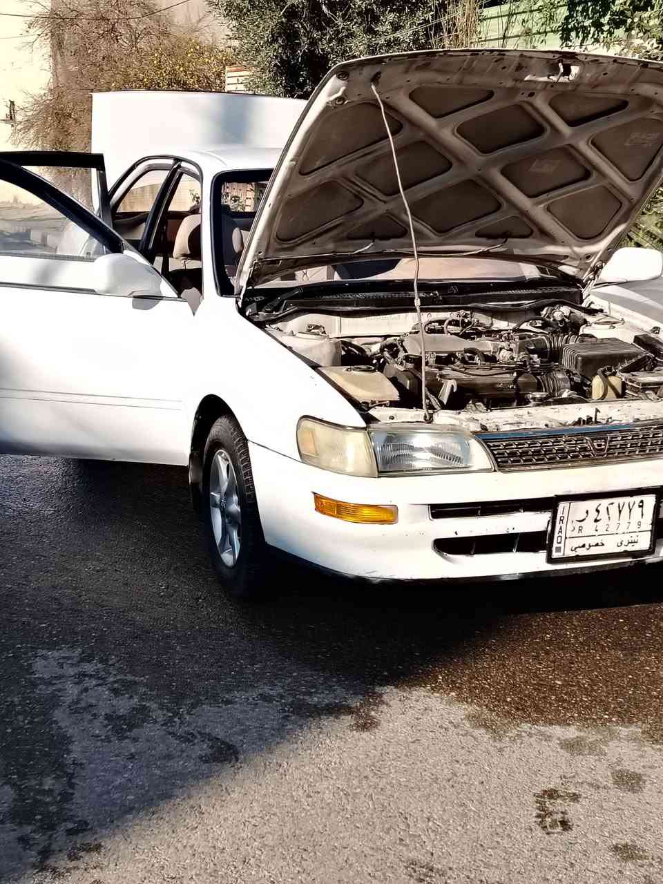 كورلا موديل 1995 محور تحويل إماراتي سياره جاهزه 
كير ومحرك بشرط ووايرمني كله شغاله سياره مل بيت نضافه 90%
بدون صبغ فقط اماكن معدله علبارد قفط 
تبريد ثلج ❄☃️
تدفئه 
جامات كهرب 
قفل مركزي 
من تعبر السرعه 60 تقفل توماتيك وضع شركه 
رقم نينوى سنويه الى 2027
العنوان / موصل حي البكر
*********** اتصال وخاص مفتوح
