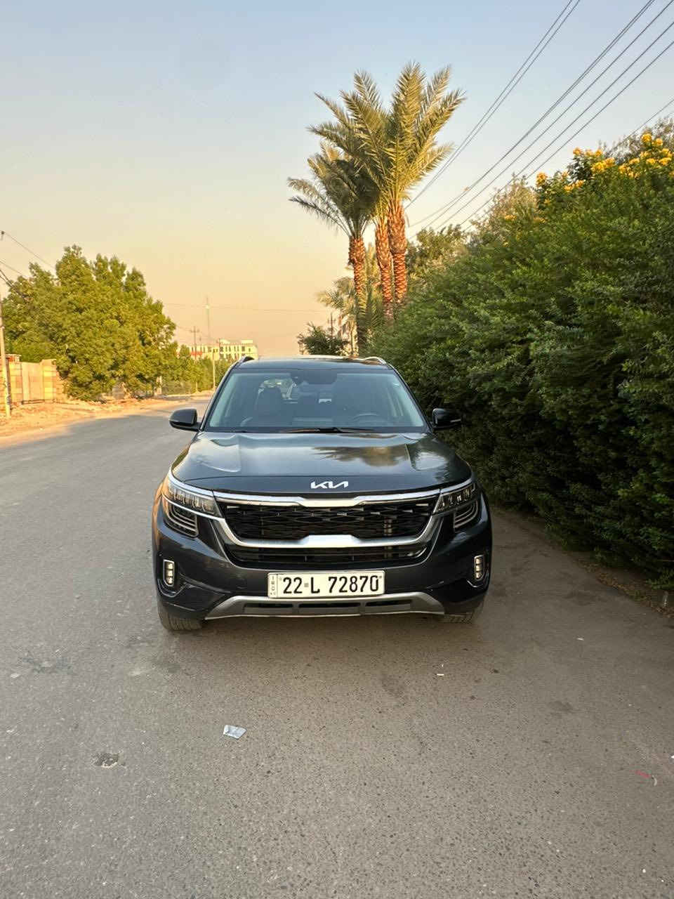 كيا سليتوس موديل 2022 رقم اربيل
وارد امريكي حادثها فقط البنيد صبغ ودعامية امامية 
بدون ايرباك  صور الحادث مرفقة

محرك 1600 تيربو  
فتحة  سقف
فور ويل 
داتو شو
بصمة تشغيل عن بعد 
بصمة ابواب
قطعتين تبريد

كشن جلد تبريد وتدفئة
حساسات خلفية
رادار امامي خلفي وجانبي

مانع تصادم امامي وخلفي

انطفاء محرك ذاتي اثناء الوقوف

قيادة الية
تحديد مسار 

ثلاث انظمه قيادة

شاشة اعطال

شاشه كبيره تدعم ابل كاربلاي

كاميره خلفيه داوره

مانع انحدار 
مانع تزحلق
اوتو هولد
فول تحكم استرين
نقاط عمياء
شاحن موبايل
السعر 163  ورقة
للاتصال ***********
عنوان السيارة بغداد
