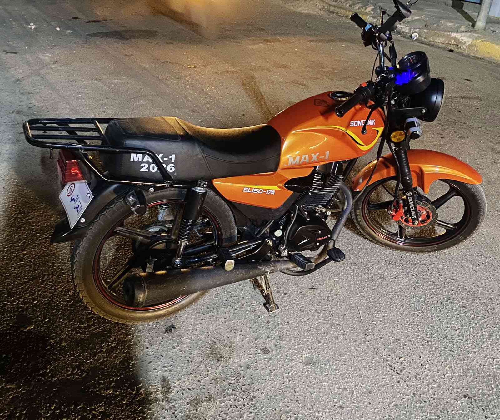 سلام عليكم شاينك 2026للبيع الدراجه مكفوله من كلشي ***********السعر 850 وبيها مجال
