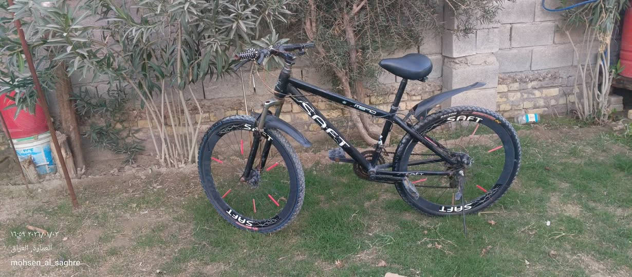 للبيع: بايسكل جبلي (ياباني) SAFT – حجم 26 إنج
مواصفات 

حجم 26

إطار قوي ومتين 26 إنج

هيكل معدني أسود أنيق

عجلتين مع كفرات بحالة جيدة (مضاد للانزلاق)

فرامل أمامية

ممتاز للطرقات والسوق والتمشية

مستخدم بحالة نظيفة وجاهز للركوب فوراً

نضيف كلشي شغال

السعر 115 وبي مجال قليل 

متوفر واتساب فقط 

***********
