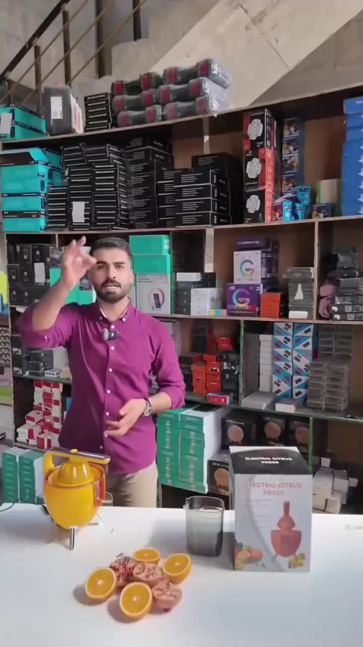 عصارة قوية 300 واط تعطيك كل قطرة من الحمضيات 🍋
ذراع ضغط سهل الاستخدام وفوهة مانعة للتنقيط ✨
مخروطان لجميع الأحجام، قطع قابلة للغسل في غسالة الصحون 🧼
خالية من BPA وصحية على طول! 💪

🍹 استمتع بعصيرك اليومي بكل سهولة وفرحة سعره 25الف دينار فقط والتوصيل 5الف كافت المحافظات*********** اليمن فوق الجميع @إشارة
