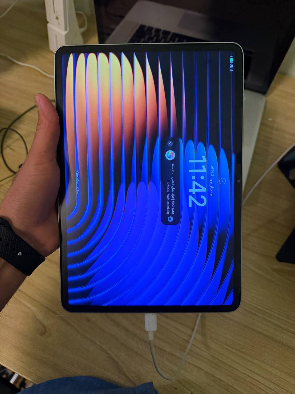 📱  شاومي باد 7 – النسخة 256GB

الذاكرة: RAM 8GB + ROM 256GB لتخزين كبير وسريع.

الشاشة: 120 هيرتز

الملحقات: كافة الملحقات الأصلية:

شاحن سريع 45 واط

كيبورد شاومي اصلي 

كفر حمايه اصلي من شاومي 

🔴مراوس ايباد ابل ايفون 

📞 للتواصل واتساب (***********)
