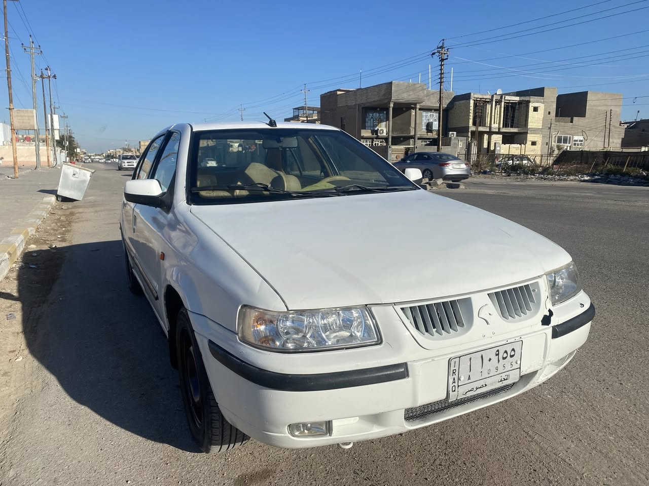 السلام عليكم 
سمند موديل ١١ سياره جاهزه كير مكينه حداديه كامله كهربائيه كله شغلله ما عايزه شي بيه صبغ سياره رقم نجف ساقطه سنويه سعر ٣٦ بيه مجال 
مكاني نجف 

***********
