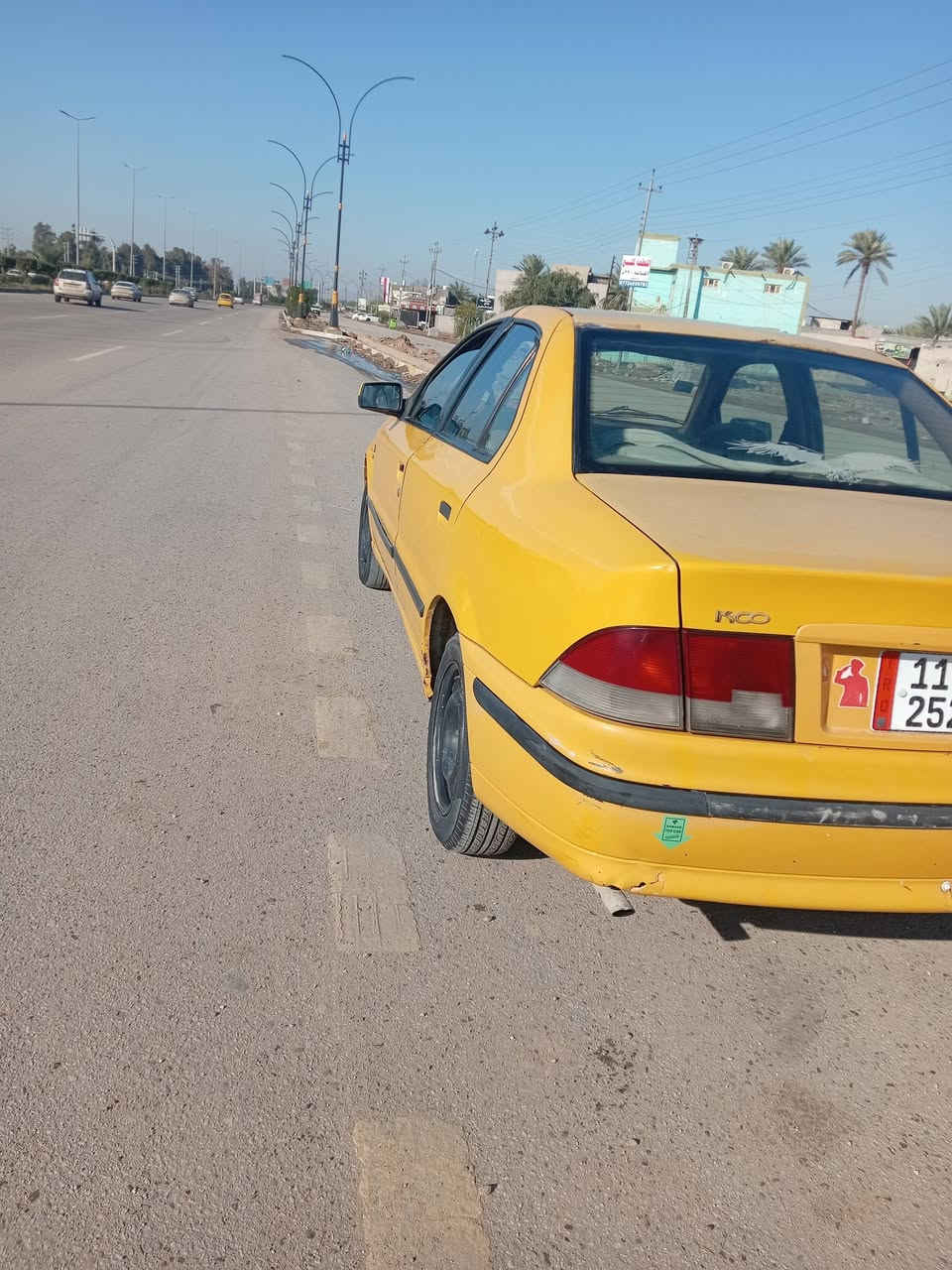 السلام عليكم  سياره سمند موديل 10مصفره هيئه وغرامه رقم نكليزي سنويه لل28 معروضه ب29 مشروع وطني رقم بغداد للإتصال ***********
صبغها البلادي باب سايق مبدل. لاضربه ولاتعمير ولاصبغ محرك مجفت. كل تفاصيل ذاكرها الك مكاني بابل المهناويه سدة الهنديه
