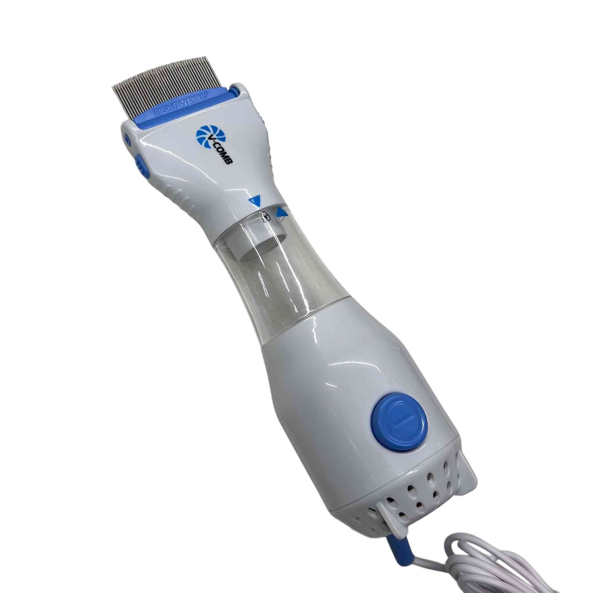 جهاز إزالة قمل الرأس الكهربائي V-COMB من LICETEC مع فلتر التقاط قابل للاستبدال

جهاز V-COMB من LICETEC هو أداة كهربائية مصممة لتمشيط وشفط قمل الرأس والبيض في نفس الوقت، مع فلتر التقاط مضاء بإضاءة LED لرؤية أوضح أثناء الاستخدام.

• يعمل بتقنية التمشيط والشفط لسحب القمل والبيض إلى فلتر الالتقاط

• فلتر التقاط قابل للاستبدال (للاستخدام مرة واحدة)

• أسنان من الستانلس ستيل بحواف مستديرة مع زاويتين تمشيط قابلتين للتعديل

• وحدة فلتر مضاءة بإضاءة LED لرؤية ما يتم التقاطه

• تصميم مدمج ومريح في الاستخدام

• يعمل بالكهرباء (AC Powered)

• الموديل: TTVC01
• الجهد الكهربائي: 220–240 فولت
• التردد: 50/60 هرتز
• القدرة: 50–200 واط
• الحماية من الصدمة الكهربائية: Type BF
• درجة الحماية: IP22
• درجة حرارة التشغيل: من 5° إلى 40° مئوية
• رطوبة التشغيل: 15% إلى 93% (بدون تكاثف)
• درجة حرارة التخزين: من -25° إلى 70° مئوية
• رطوبة التخزين: 5% إلى 93% (بدون تكاثف)
• الوزن: تقريباً 320 غرام

محتويات العلبة:
• جهاز V-Comb
• فلاتر التقاط قابلة للاستبدال
• فرشاة تنظيف


**إذا كنت صاحب هذا الإعلان وتريد حذفه لأي سبب، رجاءا أرسل رسالة إلى الدعم الفني**