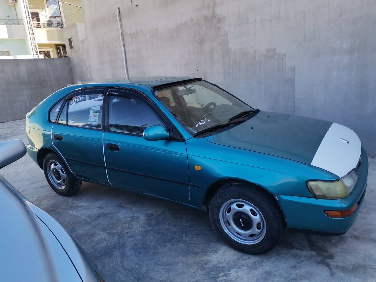 كورلا ماسحه لون ارزق فيروزي موديل 1995 يسرى بلادي محرك 1800  كير اوتوماتيك دنفش 5نمره كير محرك بالشرط  تبريد تدفئه رقم كركوك انكليزي سنويه لل2030 باسمي مشروع وطني شرط التحويل والغرمات بيها بطاقة بانزين صبغ عام للجماليه سياره جاهزه من كلشي ٤ تايرات جديده باتري جديد صدر كله جديد قفل مركزي سياره جاهزه من كلشي مكان السياره كركوك حي الواسطيي
السعر 58

رقم تلفون ***********
