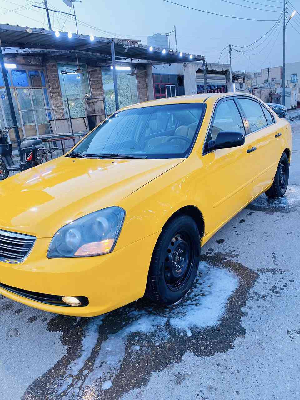 السلام عليكم 
كيا اوبتيما 
موديل 2007
محرك  2400
كير ومحرك شرط مكفولات 
امريكي خمس نمر
حداديه تخم تاير صبغه جديده تعمير جديد 
منضومه زنون 
منضومه تبريد 
المكان ناصريه شطره 
سعره 100 
***********
