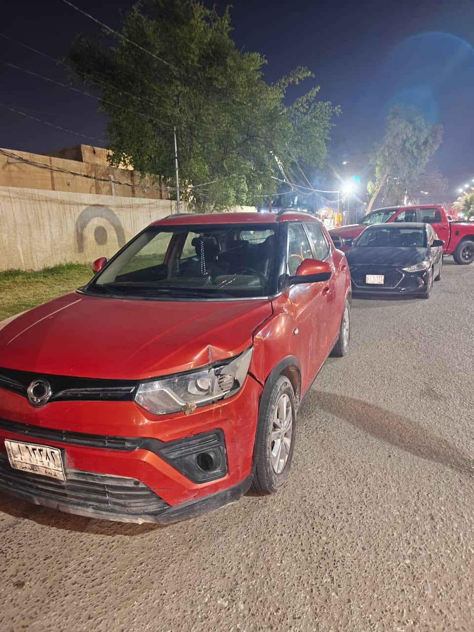 سلام عليكم
تيفولي موديل 2021 السيارة  كلين بيها ضربه بسيطه موجود صورتها بل منشور مكاني كربلاء 
السعر  110 وبيها مجال قليل 
*********** واتساب لو اتصال 
خاص ماكو
