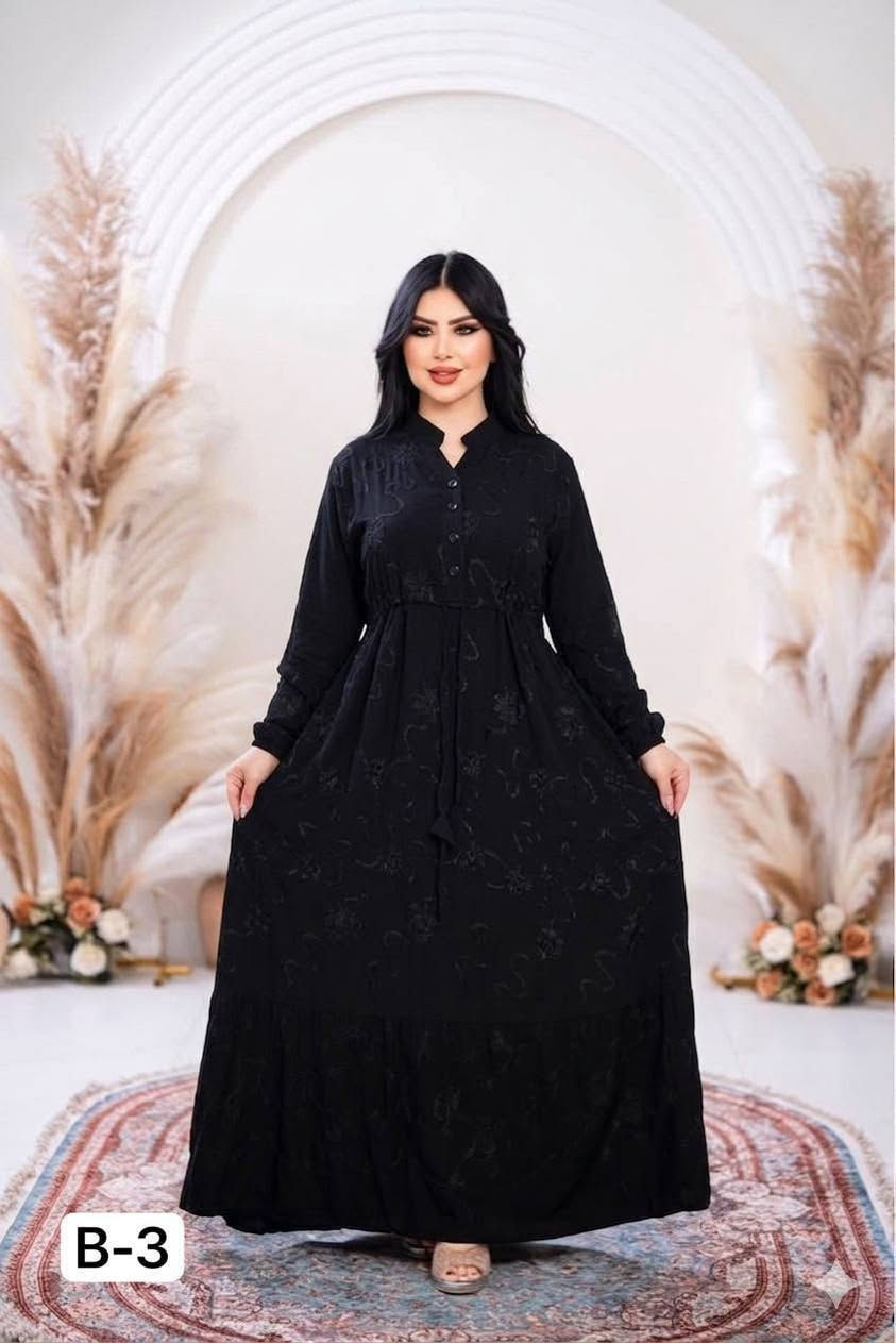 🏴 جديدنا.. هيبة السواد لأيام العزاء 🏴
​بمناسبة حلول شهر محرم الحرام، نضع بين أيديكم تشكيلة محرم الخاصة لعام 1448هـ.
​موديلات تجمع بين الحشمة، الأناقة، والراحة لتناسب أجواء المجالس العزائية.
للحجز والاستفسار مراسلتنا واتساب ***********
