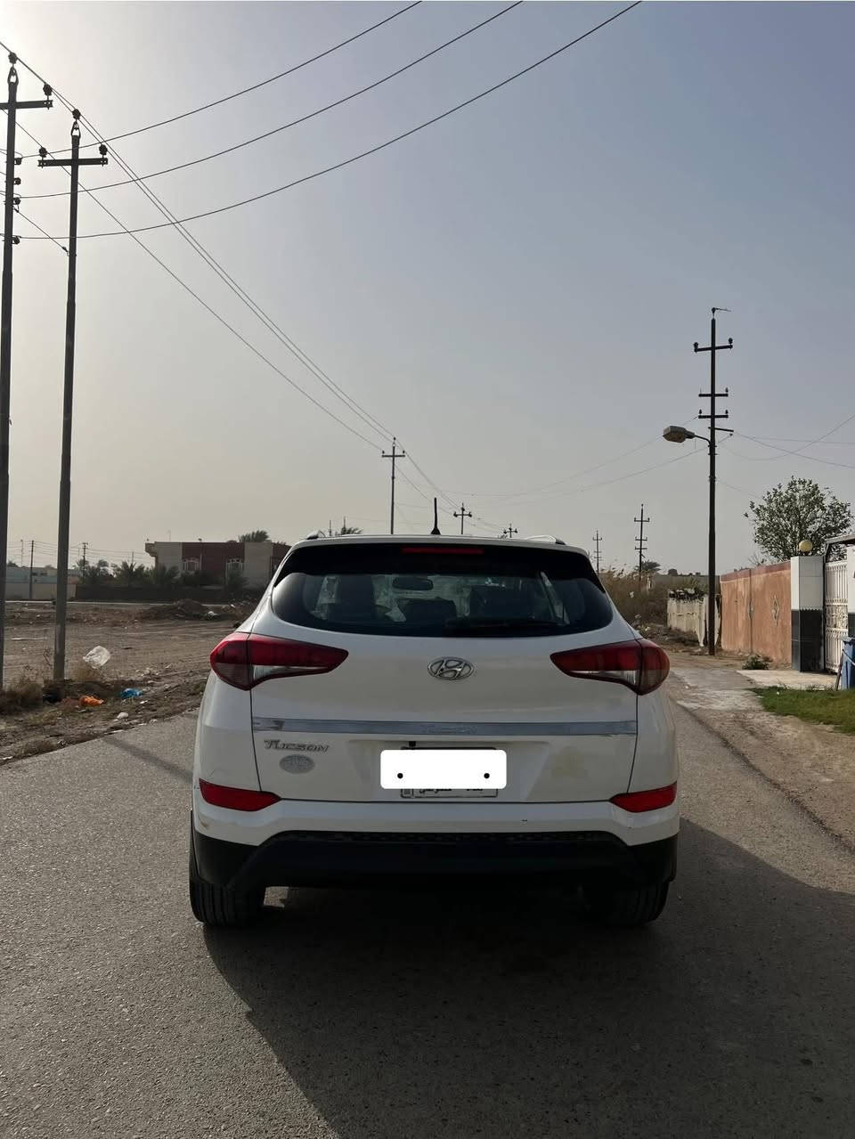 السلام عليكم
توسان موديل (2018) مكينة دوش بيه ضربة امامية (قطعتين صبغ جاملغ وبنيد ) رقم بغداد خصوصي وبأسمي 
للاستفسار ( *********** ).
