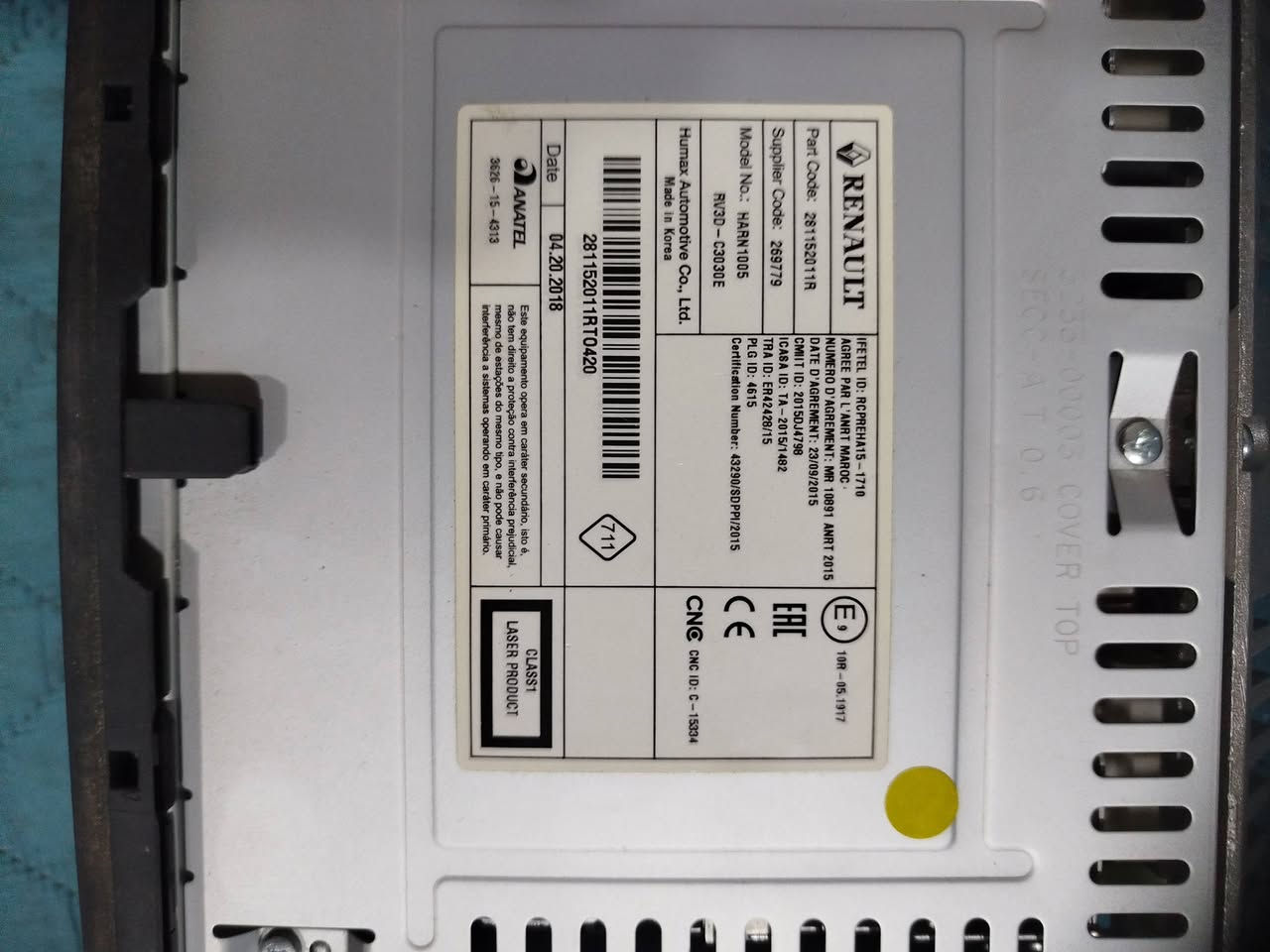 السلام عليكم عندي مسجل لودجي جديد غير مستعمل للبيع
الهاتف :***********
