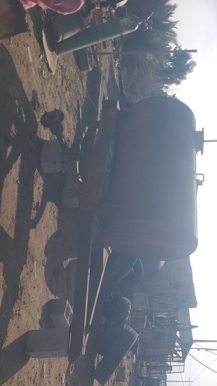 للبيع مقطوره ٢٥٠٠لتر جاهزه حديد  ٥ملم جاهزه تخم تاير *********** بابل الحمزه الغربي الخميسيه
