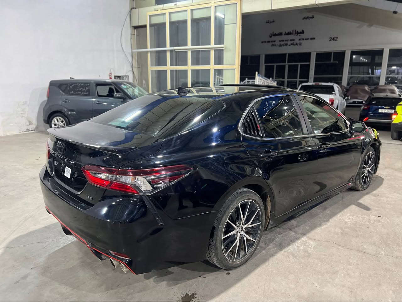 تويوتا كامري موديل 2024 
مواصفات se سيلايت فول
بونيد جملغ +نص جملغ صبغ ارباك سيستم شريكه 
مواصفات 1/1 سيلايت بصمه شاشه كاميره حساس رادار 
كوشنات جلت كهربايي  بعد هواي مواصفات 
سعر 180 و مجال 
اتصل ررقم ***********
 مكان اربيل اكر, نينوى
