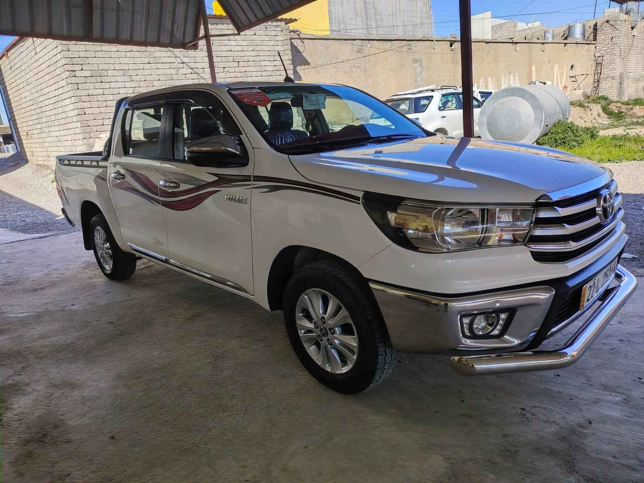 السلام عليكم للبيع بيكم هايلوكس موديل 2020 ساز سيارة مكفوله من الصبغ ماشيه (152)سنوية
جديدة لل2030 وهزه جديدة السعر(265) العنوان صلاح الدين الشرقاط للاستفسار ***********/ ***********
