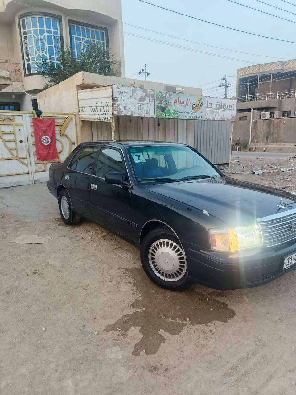 ‏راس الثور تكم  مديل 1996 السعر 85 وبيه مجال محرك 2500 ديلكو
‏رقم انكليزي بغداد بأسمي هزه جديده سنويه لغايه 2030
‏سياره جاهزه مصبوغه عام اثر جراد كير مكينه حداديه طخم تاير كهربائيات لايت زنون كامره دواره سياره مال جناي
‏ كفاله من الكصه والعيب الشرعي والضربه الشراي يتصل *********** مكان السياره (ذي قار قضاء الغراف)
