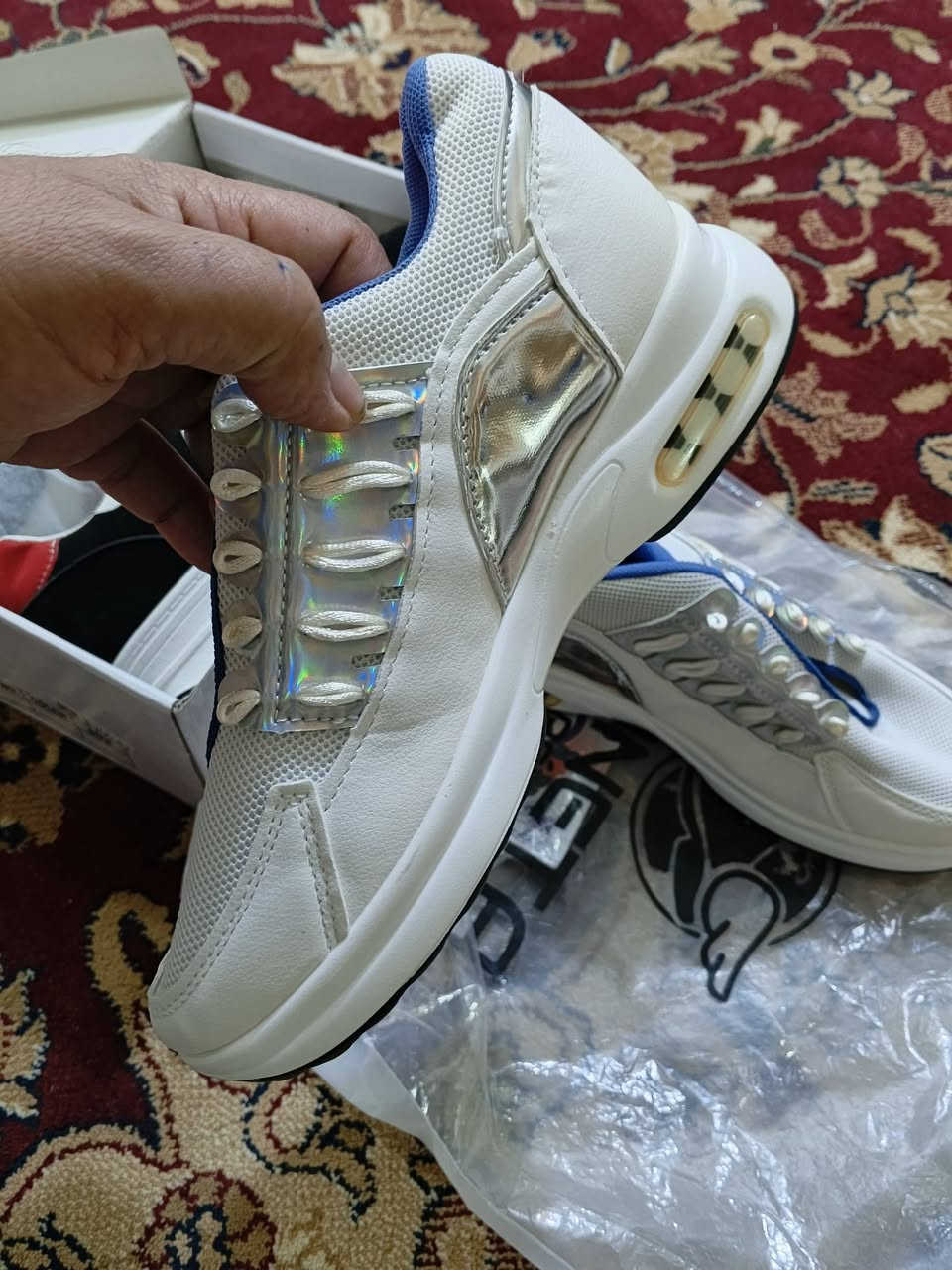 مفرش طفل ديباج + جهاز درما وول مال معالج بشرة + حذاء بناتي طبي خفيف قياس 38 + بوت نسائي طويل كعب ماركة قياس 38 كلهن شلع ب25 الف قفل ومو سعرهن بس تصفية جوه فلوس مشتراهن 
توصيل 5 لكل المحافظات...


**إذا كنت صاحب هذا الإعلان وتريد حذفه لأي سبب، رجاءا أرسل رسالة إلى الدعم الفني**