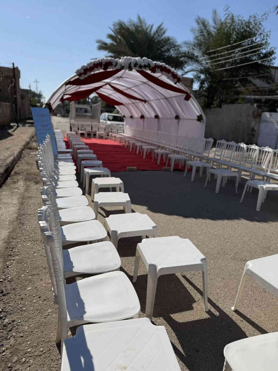 الى كل اهلي و ناسي زبائننا الغالين 

جزء كلش بسيط من اعمالنا ليوم الجمعة ٢٠٢٥/١٢/١٨

كل هذا التوفيق بوجودكم و ثقتكم العالية بختيار المحل و الشخص الصح 
لأجمل ايام العمر و الفرح التي تعم بيوتكم

كل هذا و اكثر و التصاميم حسب طلبكم الجميل 
راح تلكونة يمي اخوكم محمد احمد لتأجير كوشات الاعراس و كل ما يخص مناسباتكم 
للاستفسار ***********
***********
***********
