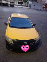 للبيع كورلا موديل 10 وارد امريكي  الحادث باب  السائق ونص الدوسه بدون د...