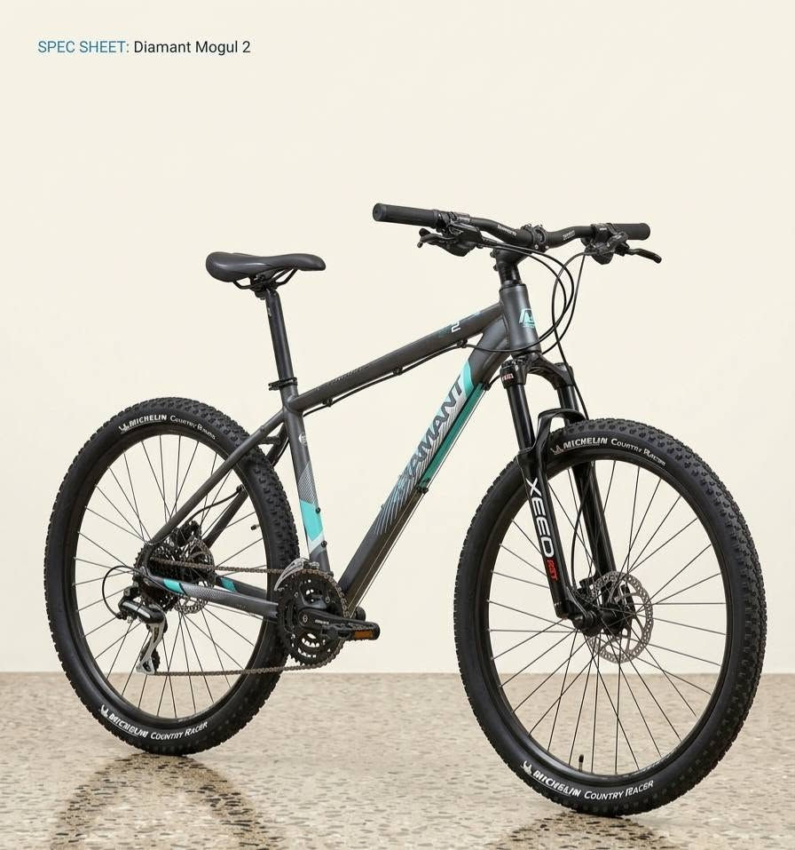 بايسكل الماني 🇩🇪
دبل هوائي)XEE0 RST امريكي

​ بريكات دهن (هيدروليك) ديسك

​جميع القطع شيمانو (Shimano) أصلية ومختومة بالكامل

​التايرات MOGUL متين 

حجم الفريم m من طول ١٦٥ الى ١٧٣

الأطارات حجم ٢٧ ونص
السعر ٤٦٠ الف 
***********
العنوان بغداد /الغزالية

