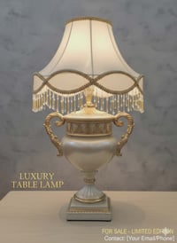 لامب انتيك ريزين • لامب خشب انتيك • ٩٠سم