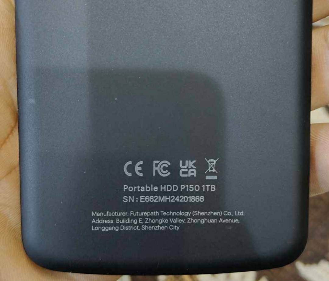 للبيع هارد من شركة كوداك ياباني hhd 1TB   مفحوص اصلي السعر مع التوصيل ٩٠ الف ***********
