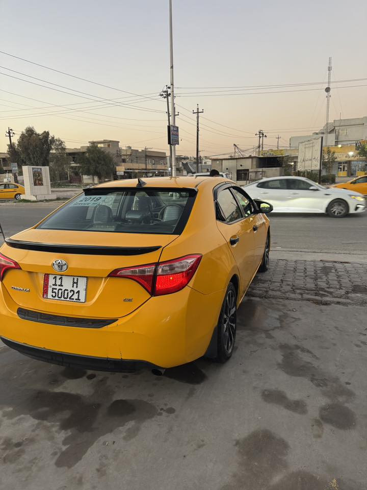 السلام عليكم كورلا 19للبيع رقم بغداد نكليزي تحويل ثاني يوم هيئه غرامات مصفره منضومة غاز ضرر بنيد وجاملغ  بدواخل بيه 
نطلب عليها 130وبيها مجال ***********مكان السياره كركوك
