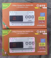 للبيع جهاز تحويل بارد منفصل تحمل ٨٠ امبير حقيقي عدد ٢ بالباكيت ومنظم ف...